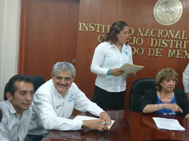 Renato Maldonado se registró como candidato a la Diputación por el Séptimo Distrito Federal
