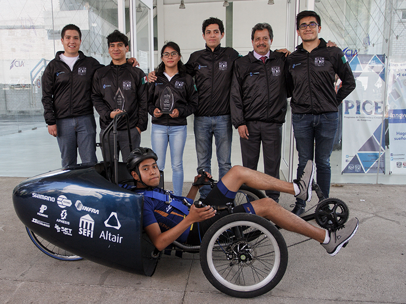 Vehículo creado por la UNAM gana el primer lugar en EU