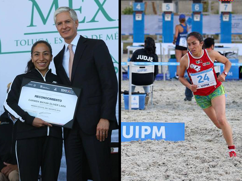 Carmen Mayan Oliver Lara ganó el “Premio Estatal del Deporte 2018”